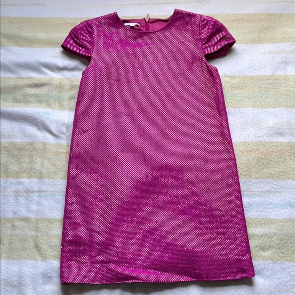 Gucci Fuchsia Metallic Dress 6